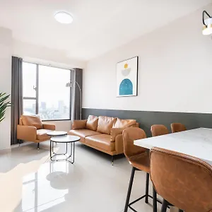 아파트 Min' - Rivergate Downtown Bui Vien - Free Pool, 호치민